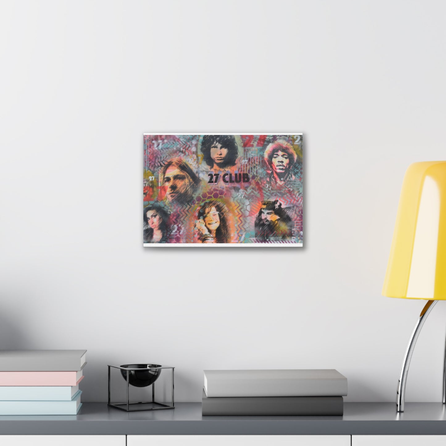 27 Club (Print on Stretched Canvas)