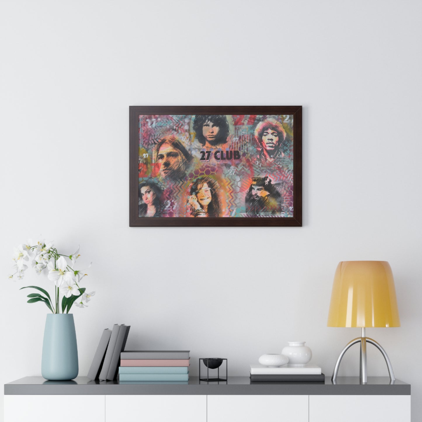 27 Club (Framed Print)