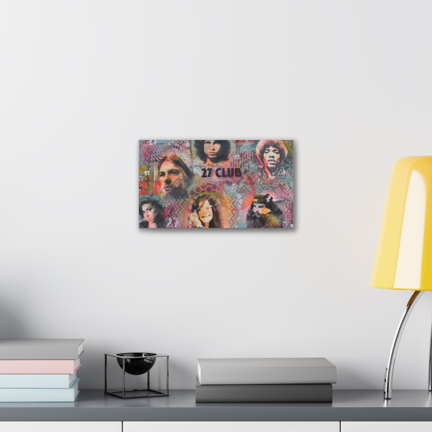 27 Club (Print on Stretched Canvas)