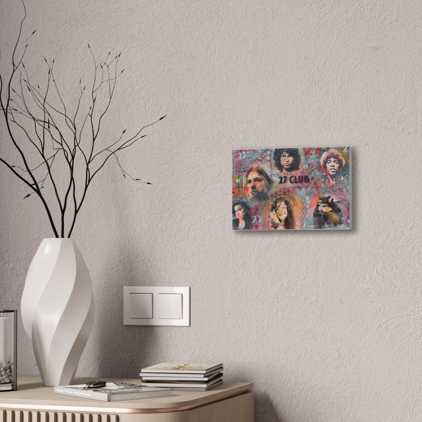 27 Club (Print on Stretched Canvas)
