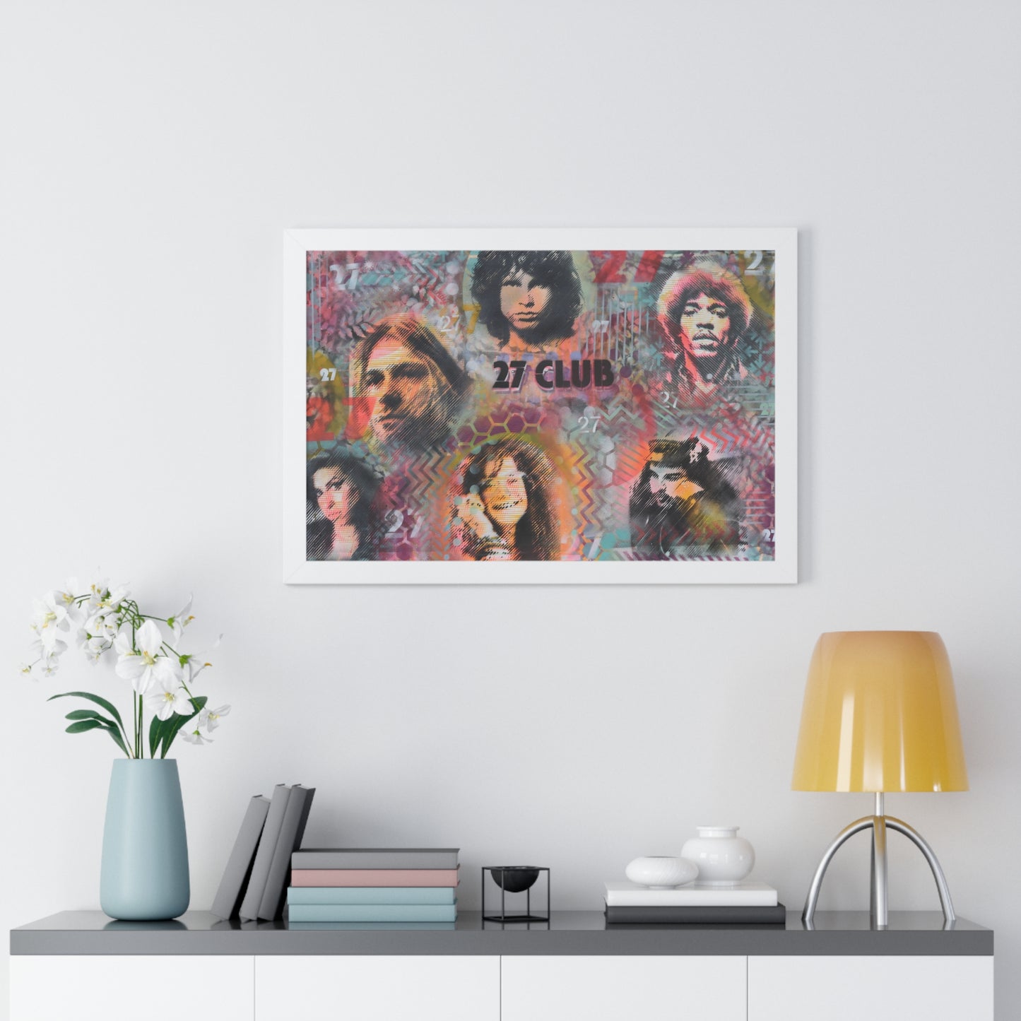 27 Club (Framed Print)