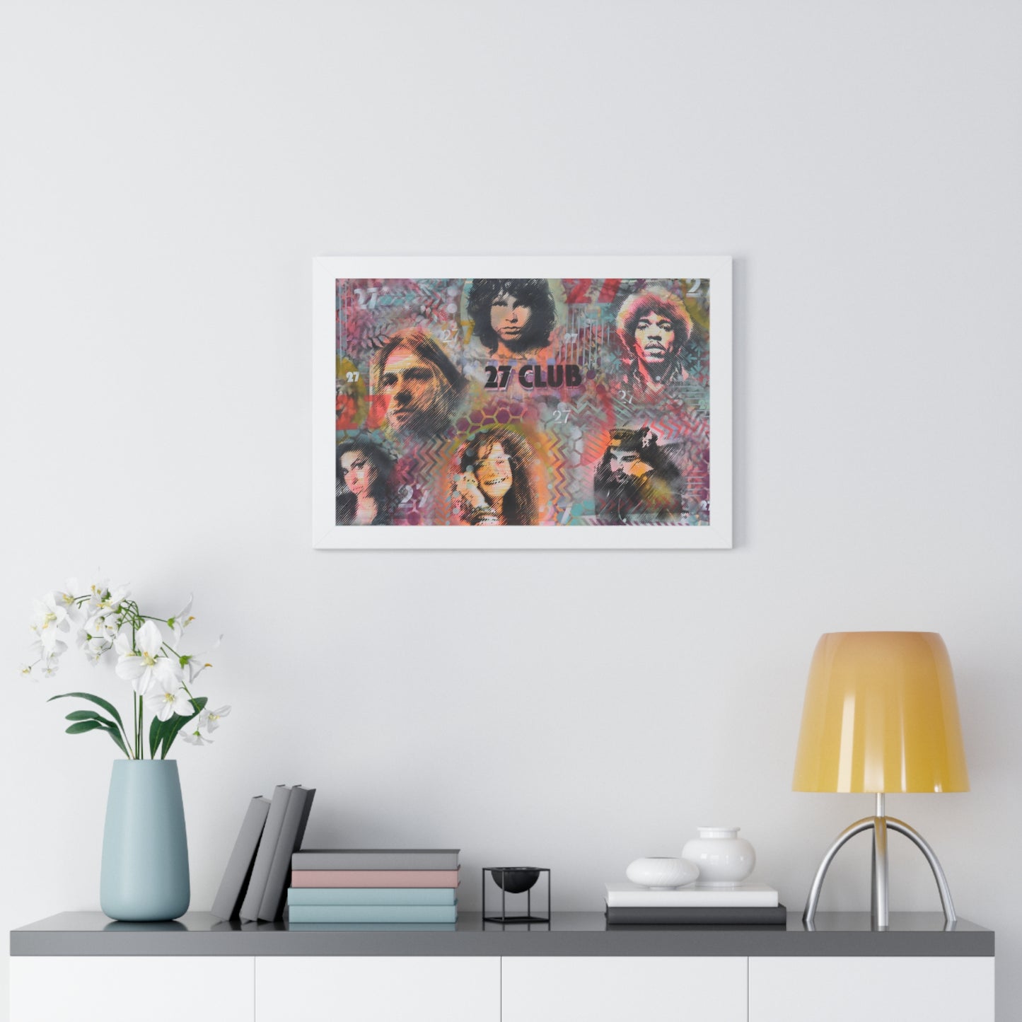 27 Club (Framed Print)