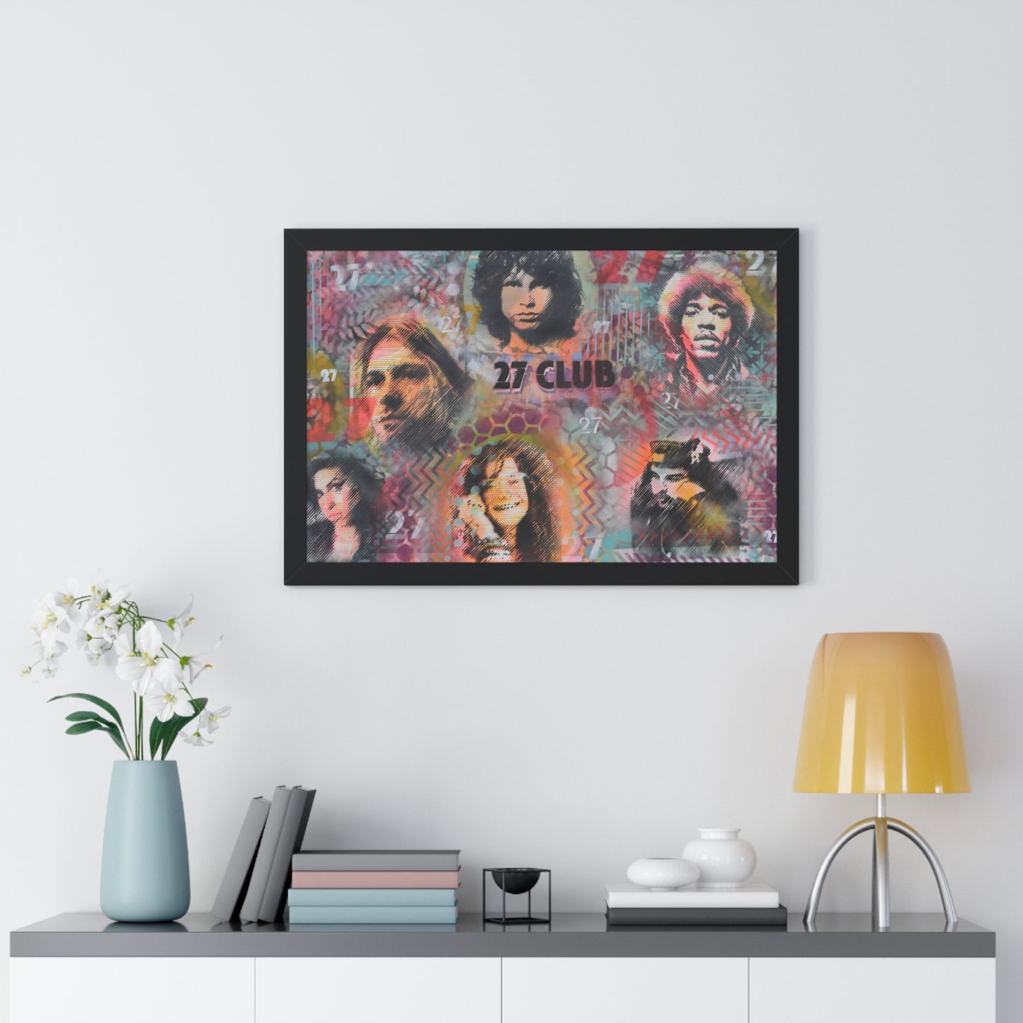 27 Club (Framed Print)