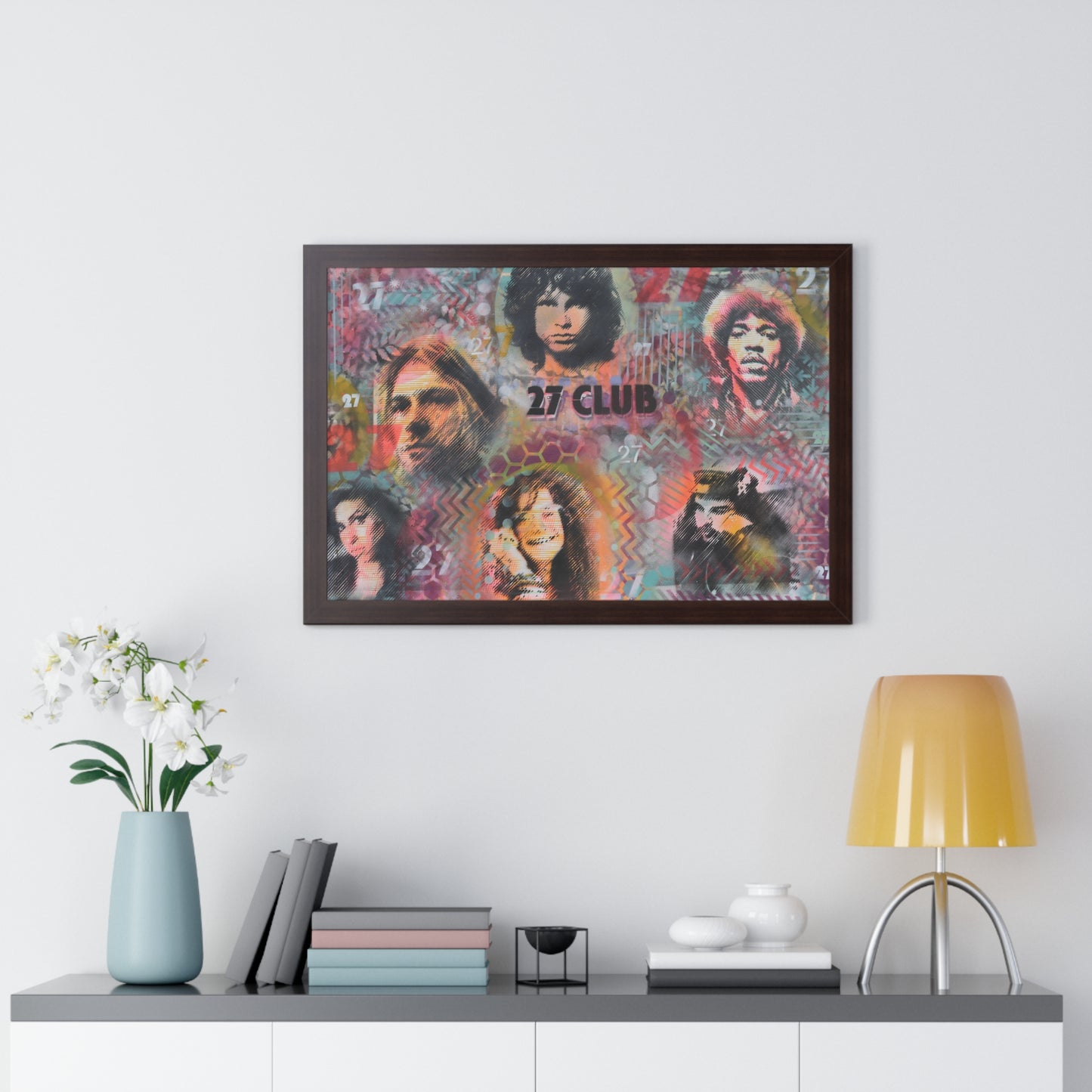 27 Club (Framed Print)