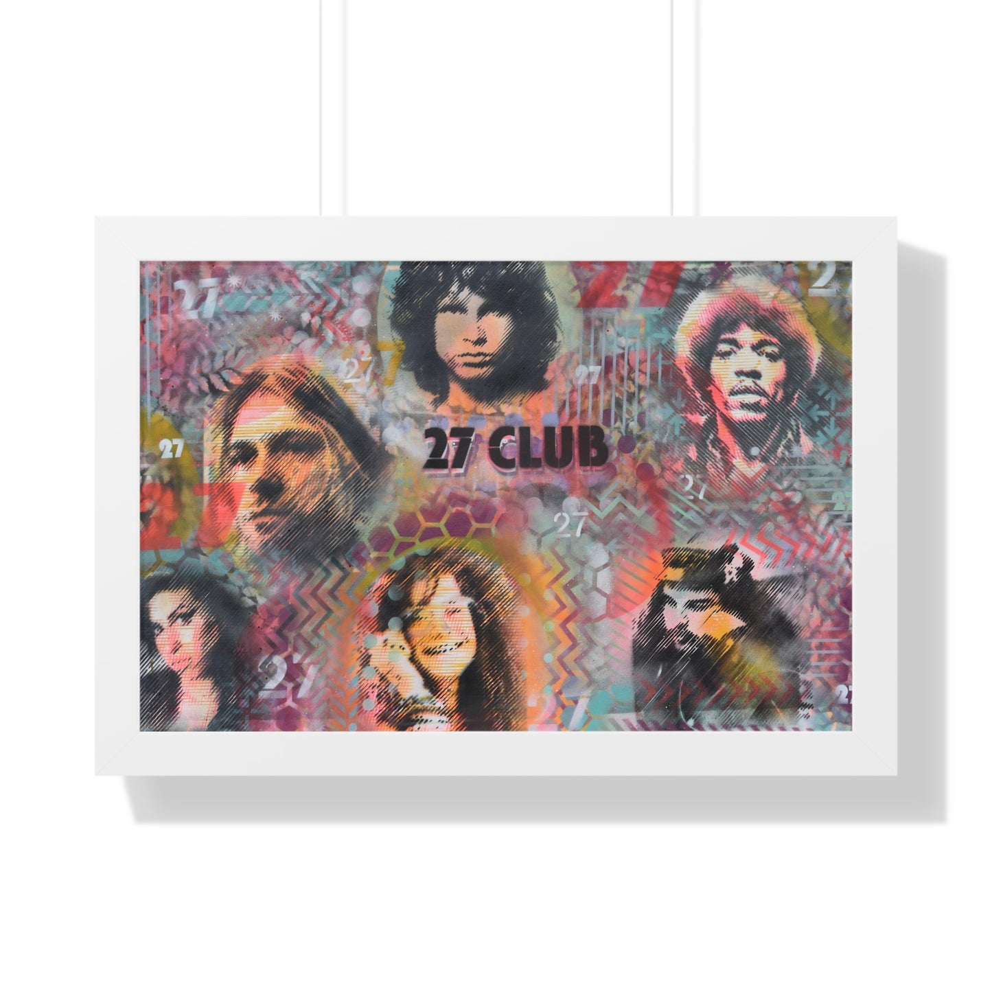 27 Club (Framed Print)