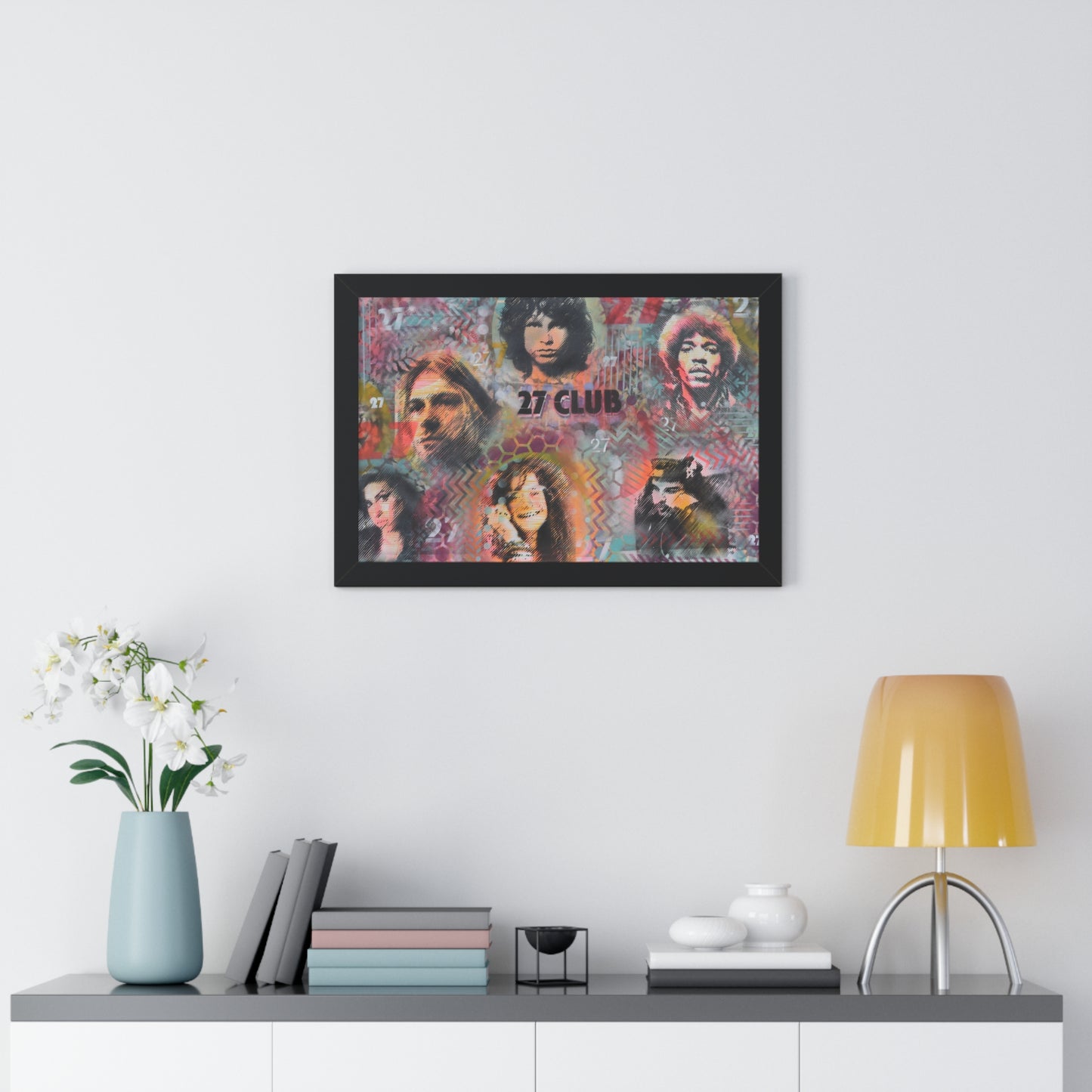 27 Club (Framed Print)