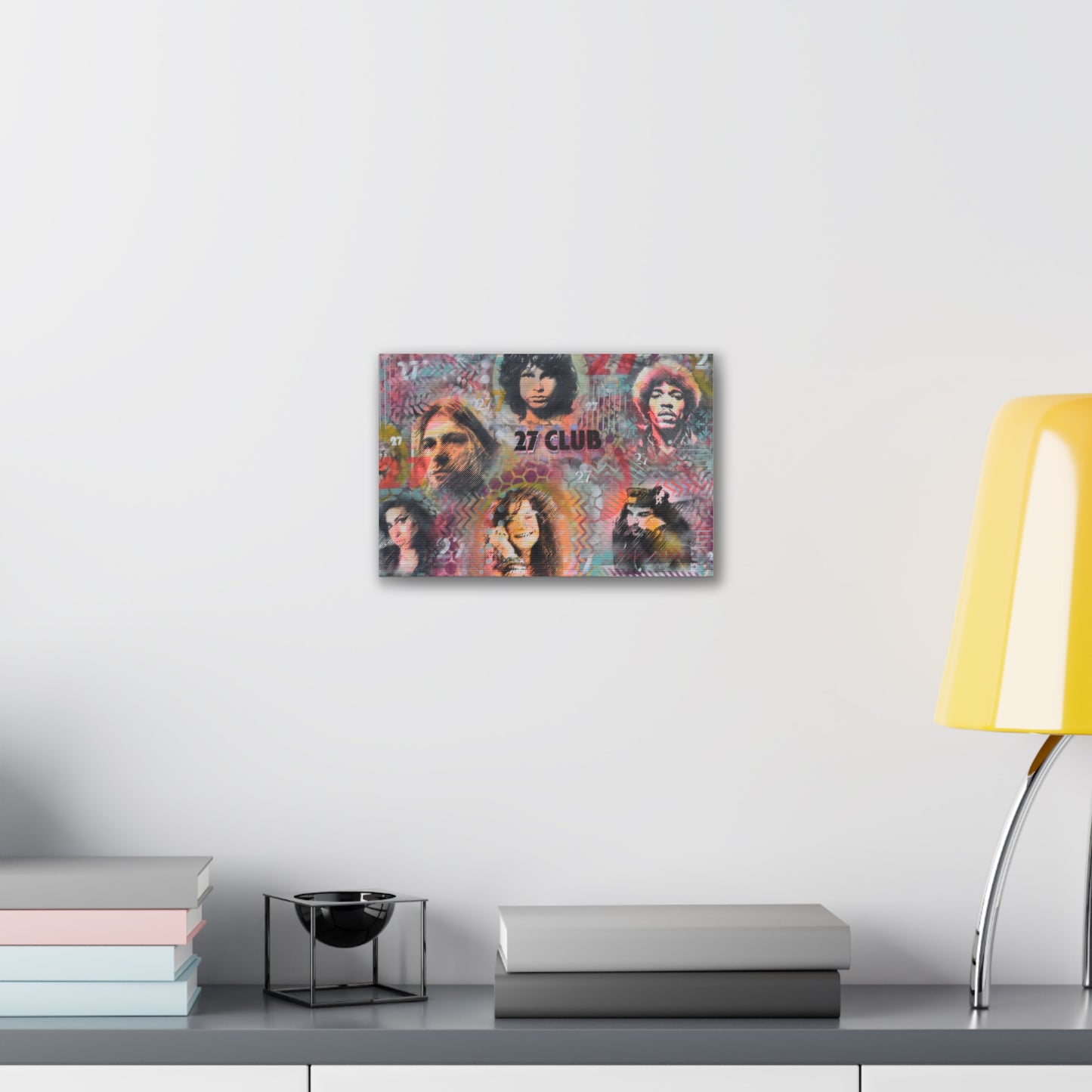 27 Club (Print on Stretched Canvas)