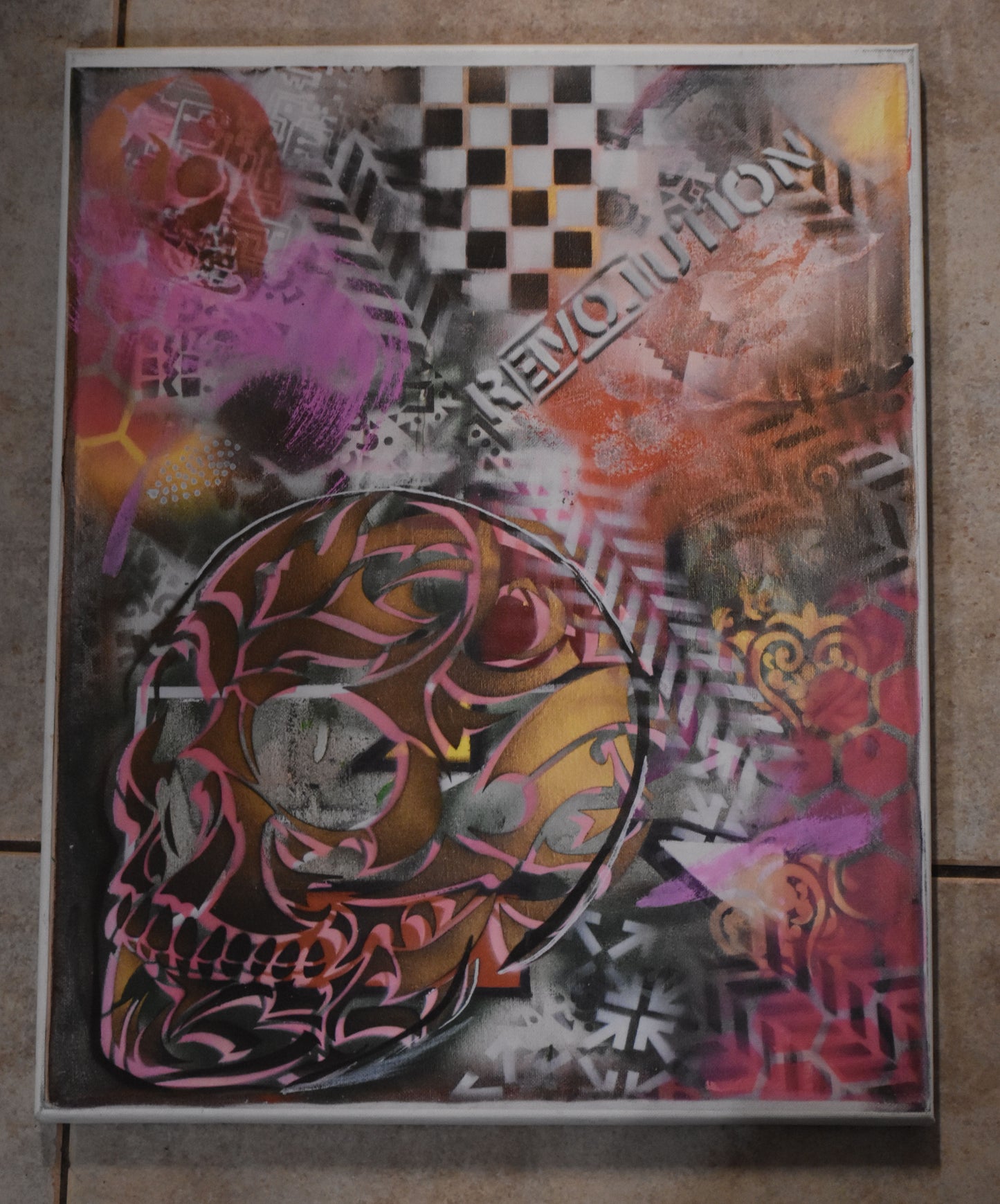 Revolution (Print on Stretched Canvas) (Limited 1 of 1)